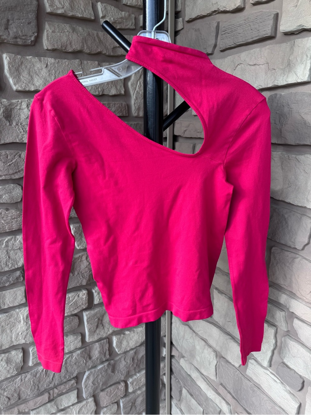 Free People Intimately FP Cut It Out Seamless Pink Long Sleeve Top